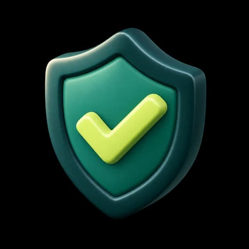 Emerald verification shield